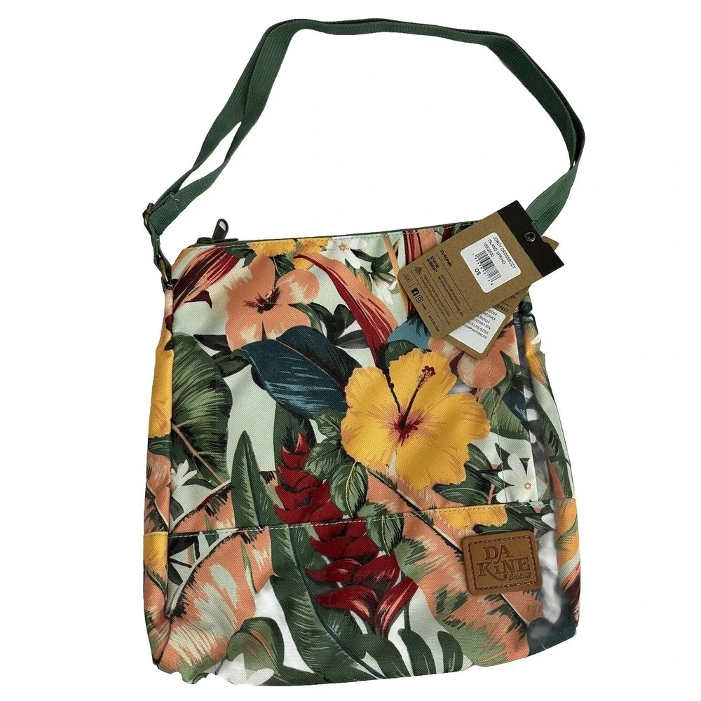 Dakine Jordy Island Spring Crossbody Bag Durable Woven Recycled Polyester NEW